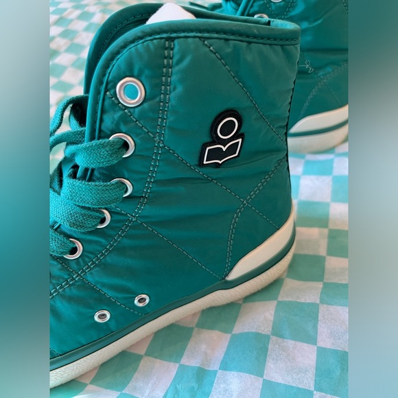 New in box Isabel Marant Puffy nylon high top - Picture 2 of 7